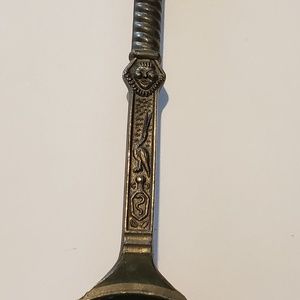 Accents - Set of 5 Pewter Dutch Wedding spoons very nice Accents - Set of 5 Pewter Dutch Wedding spoons very nice